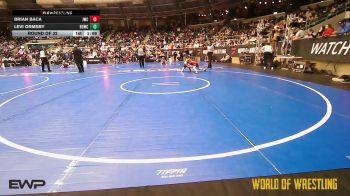85 lbs Round Of 32 - Brian Baca, Juggernaut Wrestling Club vs Levi Ormsby, Big Game Wrestling Club