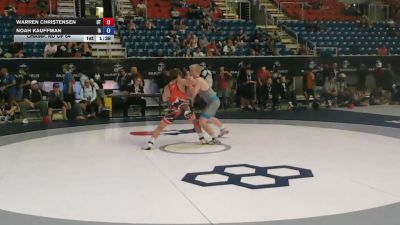 144 lbs Champ. Rd Of 64 - Warren Christensen, Utah vs Noah Kauffman, Iowa