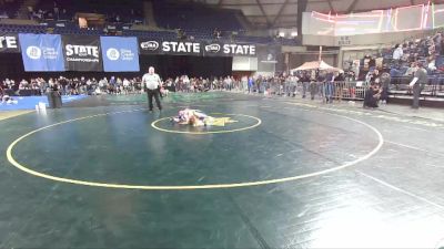 43 lbs Cons. Round 4 - Easton Simmons, Montesano Mad Dogs Wrestling vs Levi Bechtold, Forks Wrestling Club