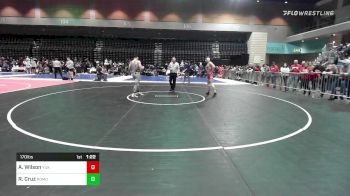 170 lbs Round Of 16 - Alex Wilson, Yukon vs Roman Cruz, Pomona