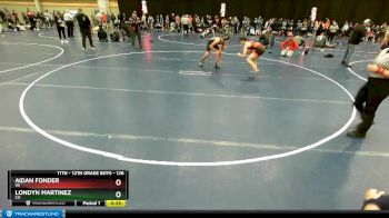 126 lbs Cons. Round 3 - Londyn Martinez, CO vs Aidan Fonder, WI