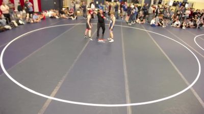 113 lbs Champ. Round 1 - Gavin Rau, Barbarian Wrestling Club vs Gideon Muller, Pine Island