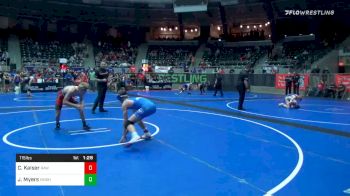 115 lbs Semifinal - Christian Kaiser, Rollers Academy vs Jacob Myers, Mile High WC