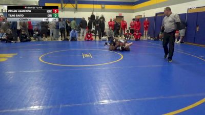 133 lbs Consy 4 - Ethan Hamilton, Homewood Flossmoor-IL vs Teag Saito, Christian Brothers Acad.-NJ