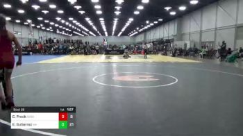 80 lbs Rr Rnd 7 - Esperanza Gallegos, New Mexico vs Talyn Minney, Sooners Crimson