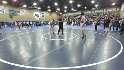 150 lbs Champ. Round 3 - Evan Gomez, Mission Oak vs Levi Landeros, Monache