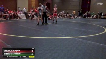78 lbs Round 1 (4 Team) - Jaydyn Schommer, Elite Athletic Club vs Camden Danielson, Operators