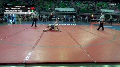1-5A 138 Cons. Semi - Savannah Fischer, Alexandria HS vs Nicole Andrews, Lincoln