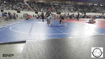 101 lbs Consi Of 32 #2 - Abigail Hniangtha, Jay Junior High vs Tatiana Adaway, Enid Junior High