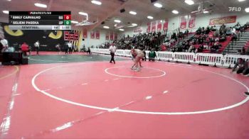 190 lbs Semifinal - Emily Carvalho, Redwood vs Selieni Paseka, Long Beach Poly