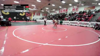 190 lbs Semifinal - Emily Carvalho, Redwood vs Selieni Paseka, Long Beach Poly