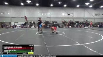 120 lbs Quarters & 1st Wb (16 Team) - Nathanael Jesuroga, Iowa vs Marcelo Pozo, Virginia