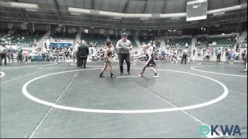 73 lbs Final - Henry Cole, Lincoln Christian vs Kylin Sanders, Standfast