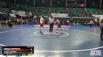 1A-4A 126 Cons. Round 4 - Mateo Jimenez, St. John Paul II vs Joshua Henderson, Fultondale