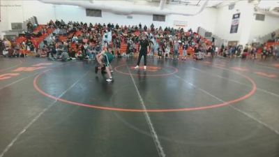 99-105 lbs Round 3 - Dane Garcia, Worland Middle School vs Noah Allen, Cody Middle School