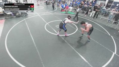 285 lbs Semifinal - Nathan Solano, Alta Loma vs Aiden Villasenor, Reign Wrestling Club