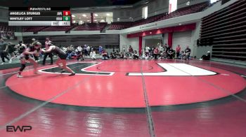 100 lbs Consolation - Aubrey Reynolds, Searcy High School vs Gracelyn Lickliter, Perry Girls Wrestling Club