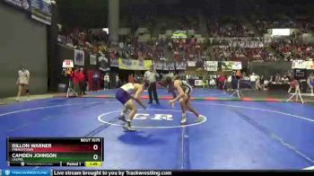 Champ. Round 1 - Camden Johnson, Laurel vs Dillon Warner, Frenchtown