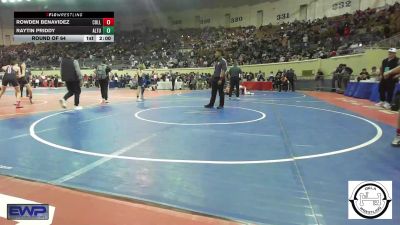 88 lbs Round Of 64 - Rowden Benavidez, Collinsville Junior High vs Raytin Priddy, Altus JH