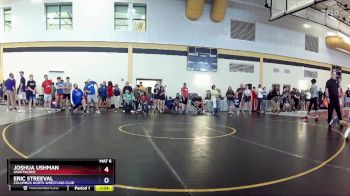 165 lbs Round 3 - Joshua Ushman, Unattached vs Eric Streeval, Columbus North Wrestling Club