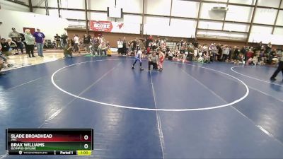 53+ Champ. Round 1 - Brax Williams, Olympus-Skyline vs Slade Broadhead, JWC