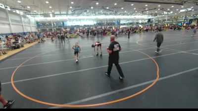 98 lbs Champ. Round 2 - Reese Babcock, Unattached vs Shane Heil, Unattached