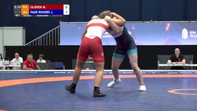 59 kg Gold - Jennifer Page Rogers, USA vs Magdalena Glodek, POL