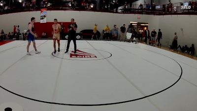 77 kg Cons. Round 1 - Marc Kleyman, New York vs Lee New, Cougar Wrestling Club
