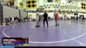 285 lbs Quarterfinal - Carson Andreas, Greenwood Wrestling Club vs Noah Smith, Franklin Wrestling Club