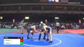220 lbs Semifinal - Christopher Baldwin, Sheild Wrestling vs Kurtis Modlin, Mira Mesa