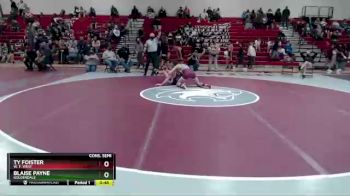 152 lbs Cons. Semi - Blaise Payne, Goldendale vs Ty Foister, W. F. West