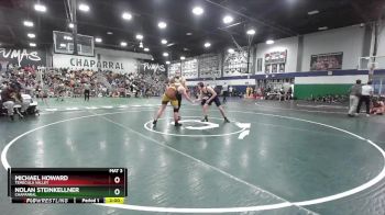 175 lbs 1st Place Match - Michael Howard, Temecula Valley vs Nolan Steinkellner, Chaparral
