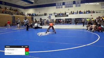 106 lbs Quarterfinal - Darrell Rochester, Valdosta vs Melton Powe, Vicious Wrestling