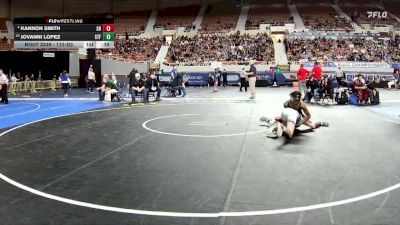 113-D3 Cons. Semi - Kannon Smith, Snowflake High School vs Jovanni Lopez, San Tan Foothills High School