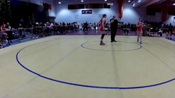 125 lbs Round 2 - Kayden Dauch, Hornet Training Center vs Nora Lynch, Williamsburg Wrestling Club