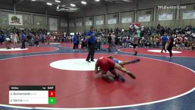 152 lbs Consi Of 16 #1 - Jordan Bustamante, Buchanan vs Julio Garcia, Madera