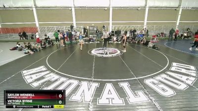 140 lbs Placement (4 Team) - Victoria Byrne, Mat Demons vs Saylor Wendell, Warriors Of Christ