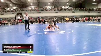 125 lbs Quarterfinal - Cannon Cowherd, Sedalia Youth Wrestling Club vs Parker Hopkins, Platte County Wrestling Club