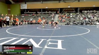 126 lbs Finals (8 Team) - Legend Ellis, COWETA vs Dylen Lazzar, ELGIN