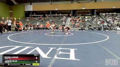 126 lbs Finals (8 Team) - Legend Ellis, COWETA vs Dylen Lazzar, ELGIN