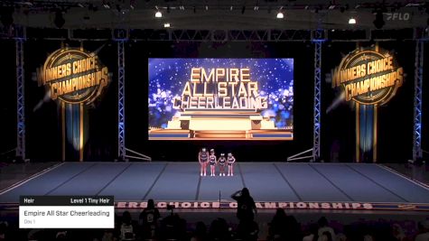 Empire All Star Cheerleading - Day 1 [2024 Heir Level 1 Tiny Heir] 2024 Winner's Choice Championships - Mohegan Sun