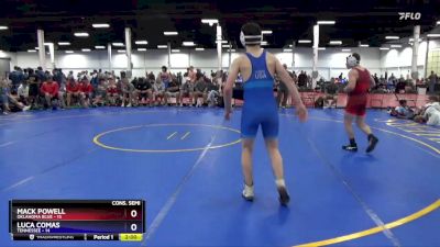 149 lbs 4th Wrestleback (16 Team) - Mack Powell, Oklahoma Blue vs Luca Comas, Tennessee