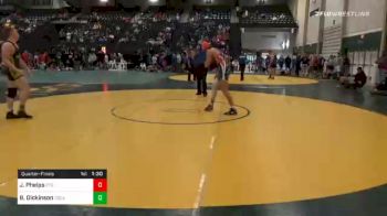 170 lbs Quarterfinal - Jackson Phelps, 2 Tuff Gym vs Brody Dickinson, Cozad Wrestling