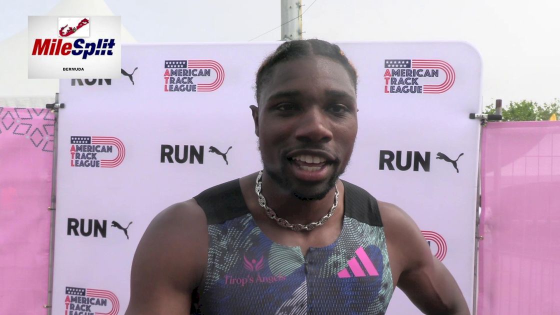 Noah Lyles Didn't Surprise Himself With INCREDIBLE Close