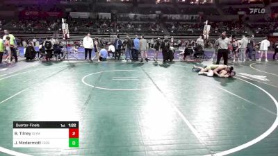 160 lbs Quarterfinal - Bryan Tilney, Olympic vs Jack Mcdermott, Frost Gang