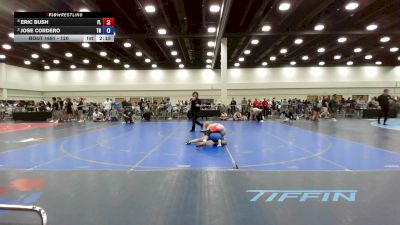 120 lbs Semis - Eric Bush, FL vs Jose Cordero, TN