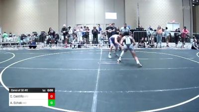 116 lbs Consi Of 32 #2 - Cody Castillo, DTC Wrestling vs Addyxus Echak, Mid Valley Wr Ac