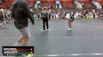 155 lbs Cons. Round 10 - Blake Denman, Angola Elite Wrestling vs Gabriel Krieger, Saint Paris Graham