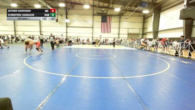 195 lbs Rr Rnd 1 - Jayden Santiago, NWL Scrappin - HSB vs Christien Hannahs, Shamrock Wrestling Club Green - HSB