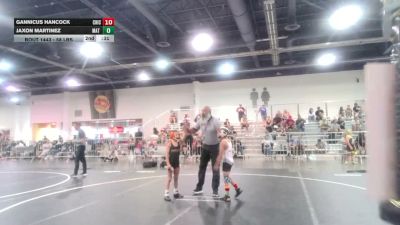 58 lbs Semifinal - Grant Perez, Silvaback TC vs Maverick Lederer, Rising Sun WC